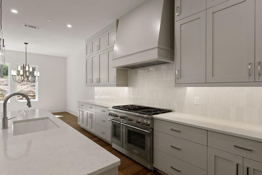 Furnished interior view inside a new home in Aster, Roswell (Image 20).