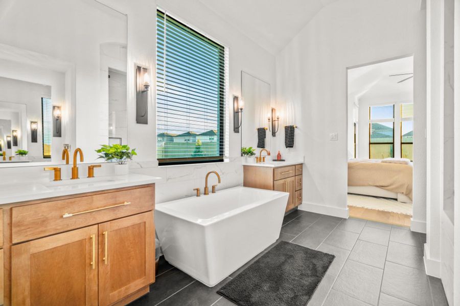 Furnished interior view inside a new home in , Liberty Hill (Image 6). Furnished interior view inside a new home in , Liberty Hill (Image 6).