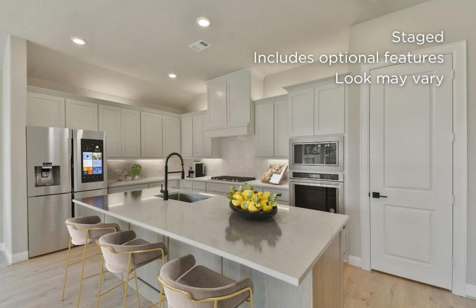 Furnished interior view inside a new home in WILDTREE 50', Montgomery (Image 7).