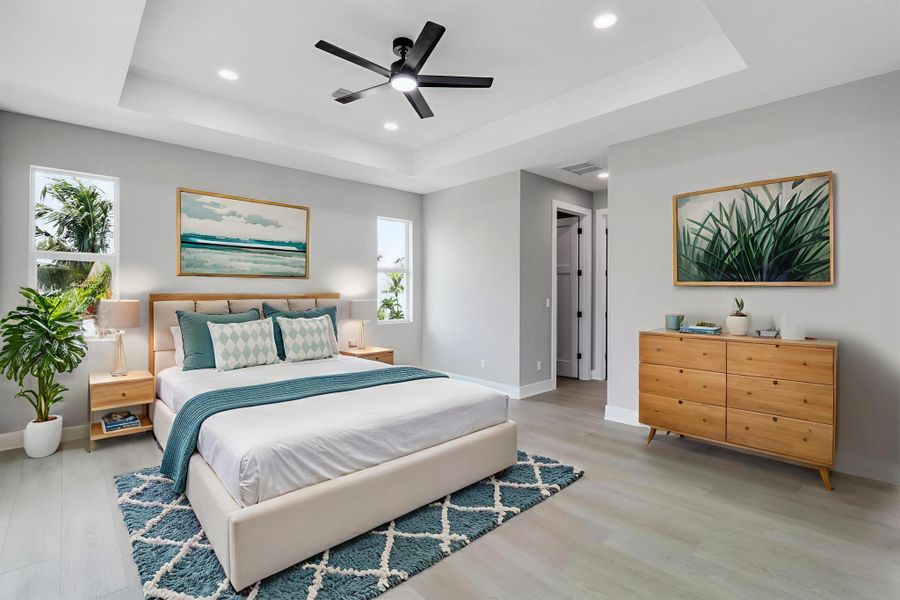 Furnished interior view inside a new home in , Jensen Beach (Image 19).