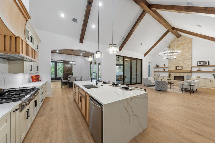 Furnished interior view inside a new home in , Montgomery (Image 29).