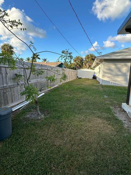 Exterior details and patio area of a home in , West Palm Beach (Image 3). Exterior details and patio area of a home in , West Palm Beach (Image 3).