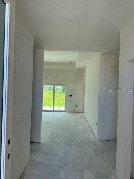 Interior front entry/foyer