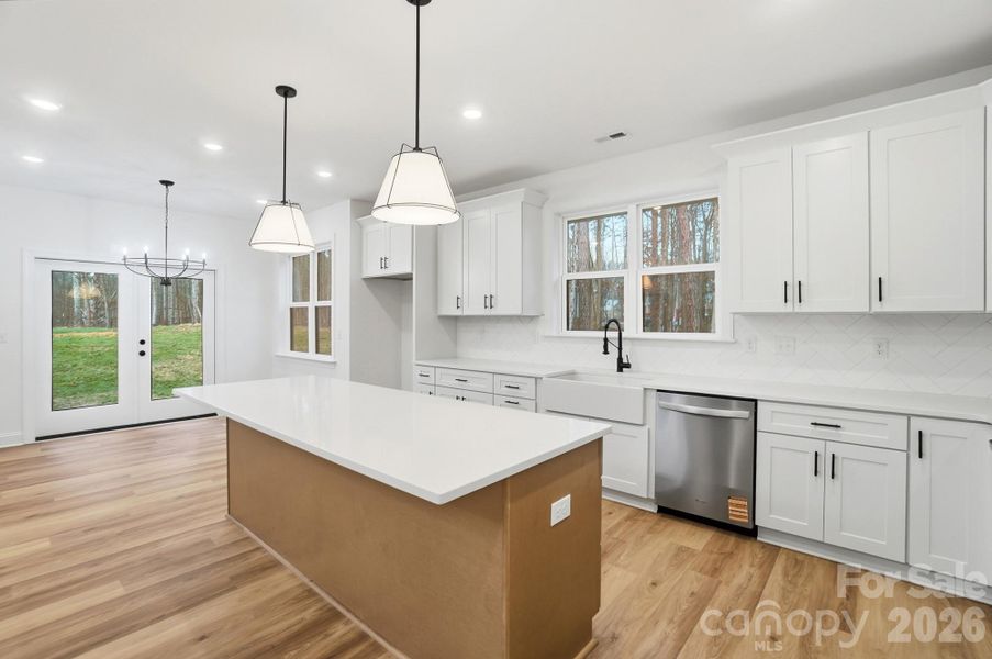 Furnished interior view inside a new home in , Crouse (Image 14).