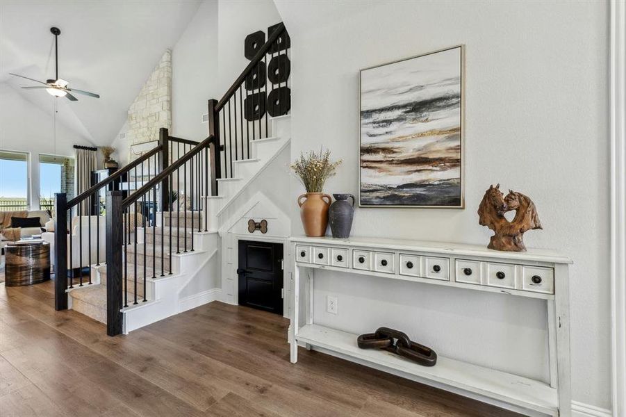 Furnished interior view inside a new home in Westside Preserve, Midlothian (Image 18).