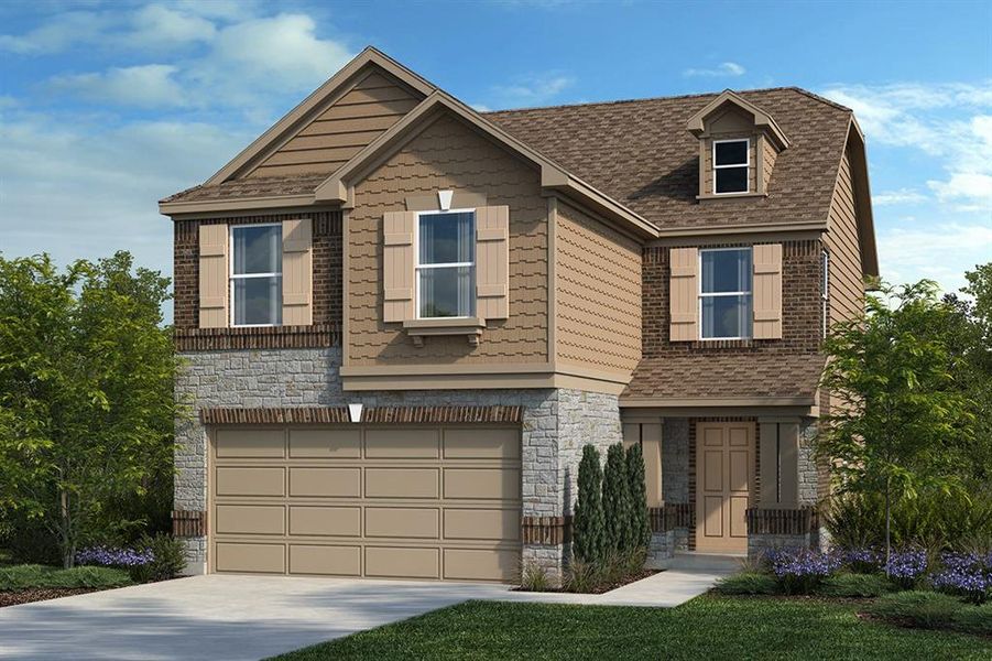 Welcome home to 2511 Eden Ridge Way located in Grace Landing and zoned to Willis ISD!