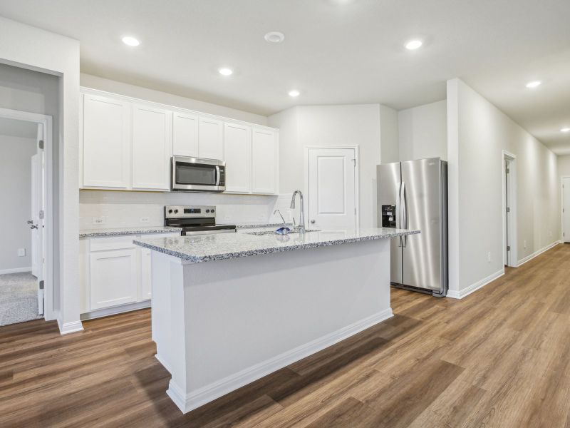 Furnished interior view inside a new home in Eastern Wells, Jarrell (Image 3).