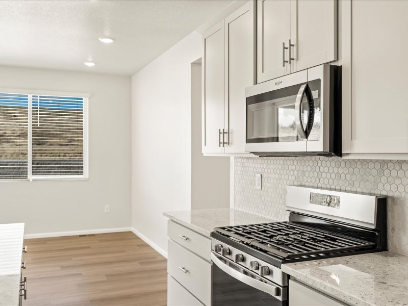 The Granby floorplan interior image taken at a Meritage Homes community in Northern, Colorado.