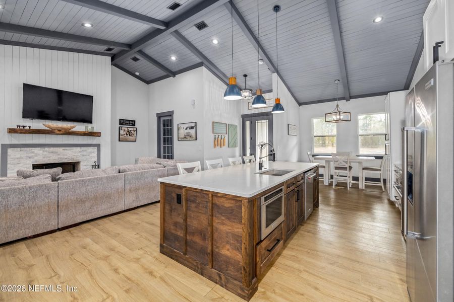 Furnished interior view inside a new home in , Jacksonville (Image 17).