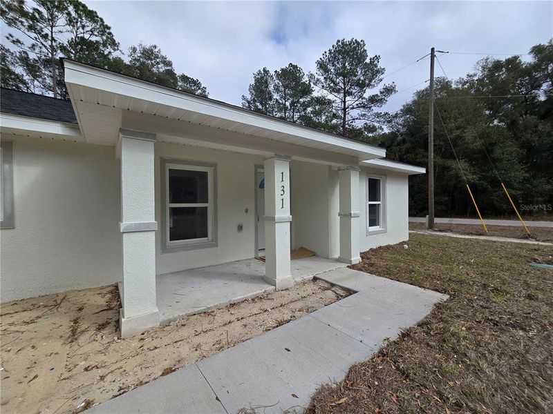 Exterior details and patio area of a home in , Ocklawaha (Image 19).