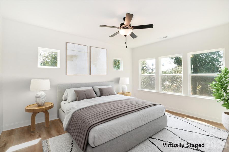 Furnished interior view inside a new home in , Charlotte (Image 10). Furnished interior view inside a new home in , Charlotte (Image 10).