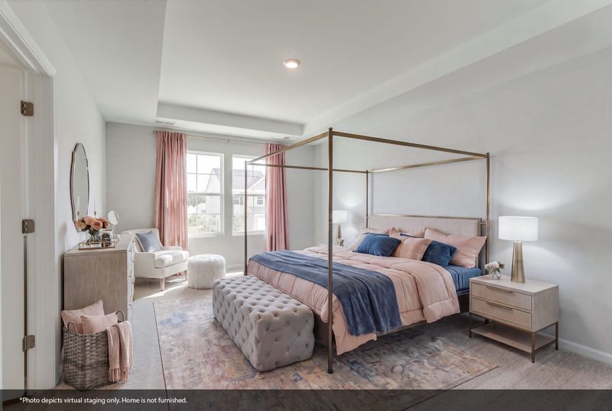 Furnished interior view inside a new home in Ellington, Elgin (Image 11).