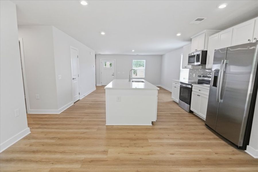 Spacious, unfurnished interior of a new home in Wren Woods Ranches, Gray Court (Image 21). Spacious, unfurnished interior of a new home in Wren Woods Ranches, Gray Court (Image 21).