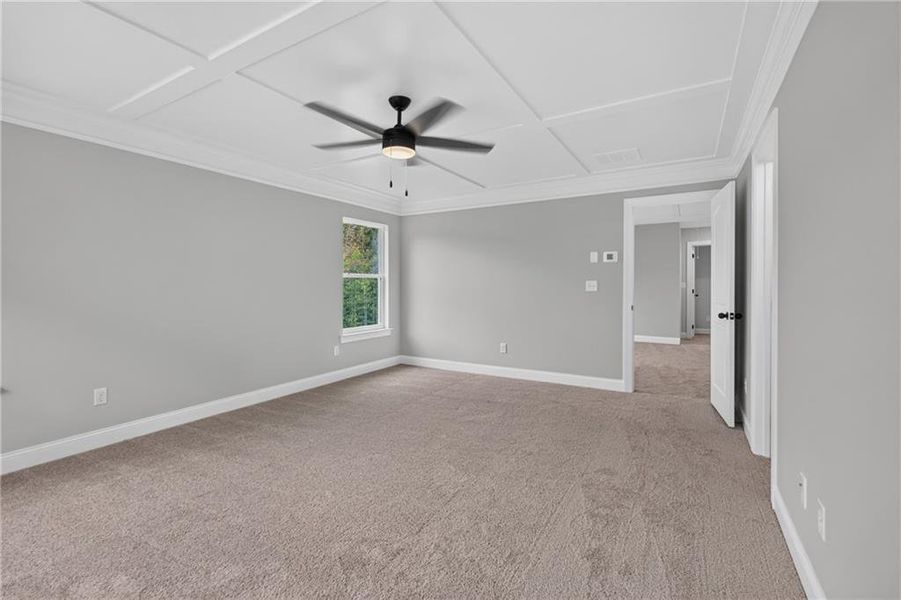 Spacious, unfurnished interior of a new home in Villas at Dawsonville, Dawsonville (Image 44).
