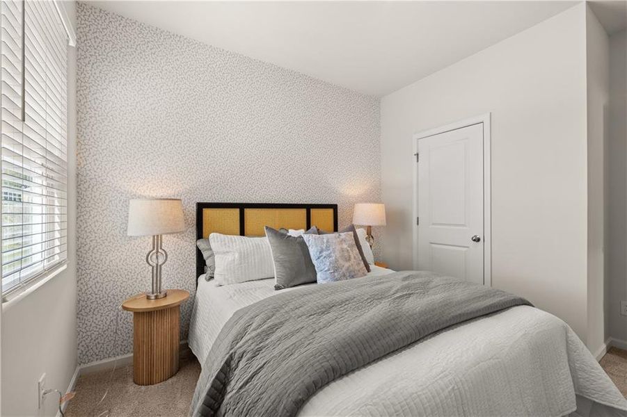 Furnished interior view inside a new home in Hillbrooke Preserve, Conyers (Image 7).