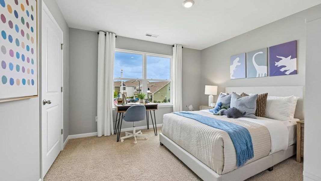 Furnished interior view inside a new home in Anderson Farm, Wendell (Image 28).