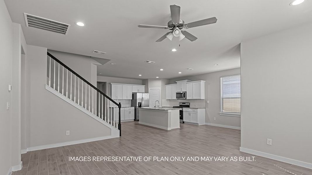 Spacious, unfurnished interior of a new home in Abbey Glen, Lubbock (Image 7).