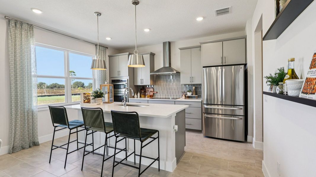 The Mangrove Model Floorplan Kitchen by DRB Homes