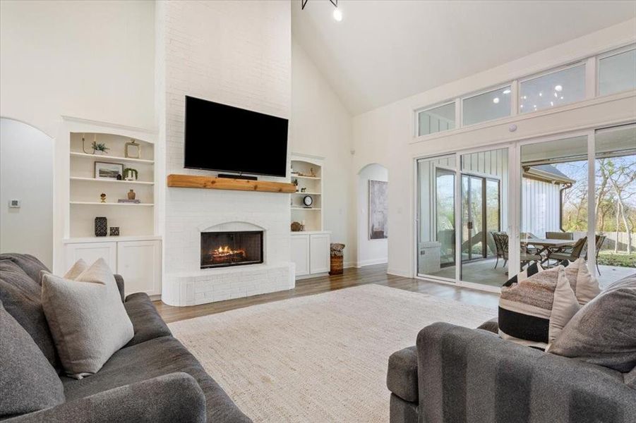 Furnished interior view inside a new home in , Waco (Image 25).