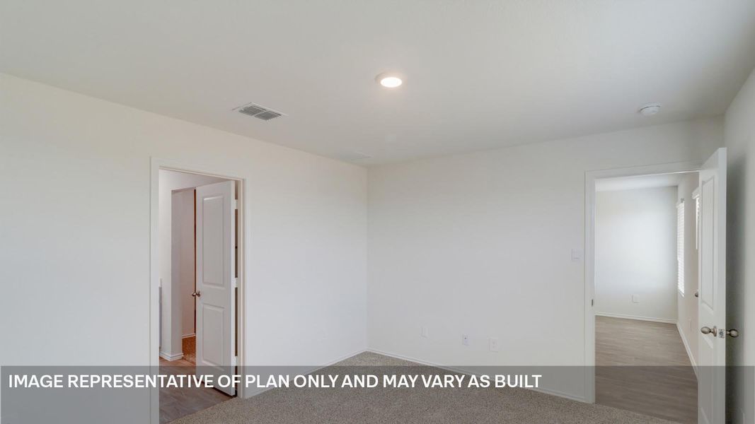 Representative unfurnished interior of a home built from the The Estero by D.R. Horton in Marigold, Kyle (Image 13).