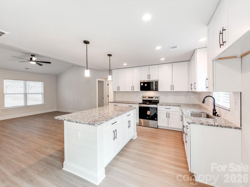Furnished interior view inside a new home in , Monroe (Image 9).