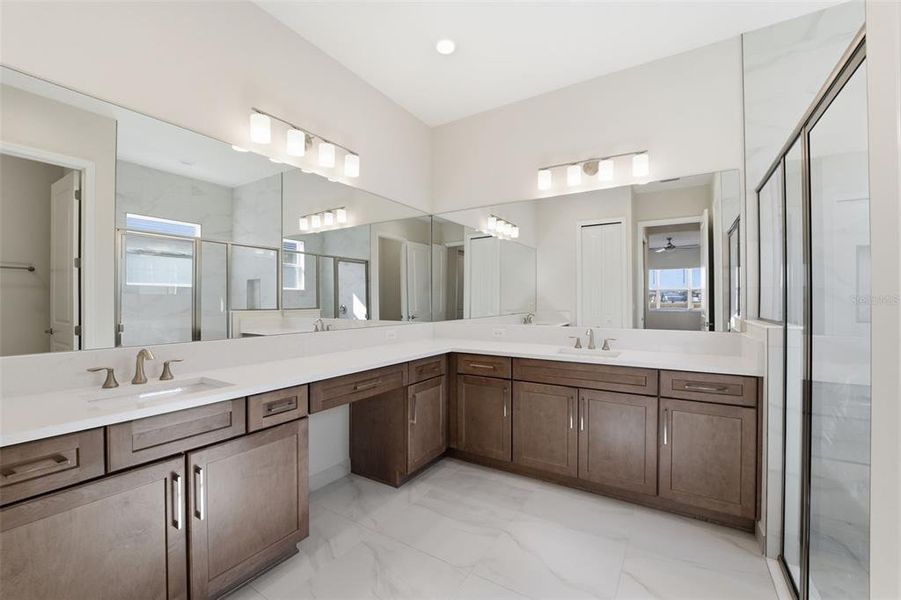 Furnished interior view inside a new home in Valencia Ridge, Wesley Chapel (Image 8).