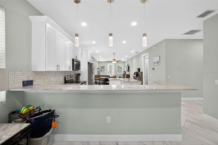 Furnished interior view inside a new home in , St. Petersburg (Image 36).