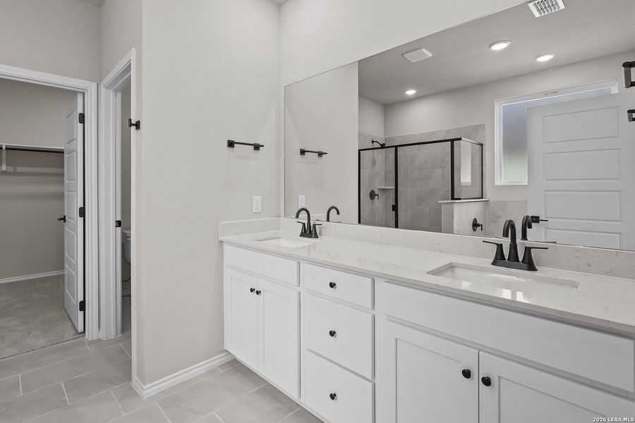Furnished interior view inside a new home in Royal Crest, San Antonio (Image 20).