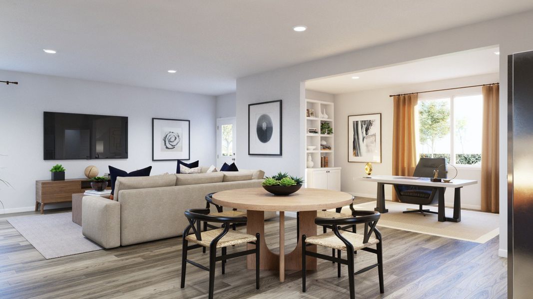 Images are a model representation and may depict options and upgrades not featured on the home available for purchase.