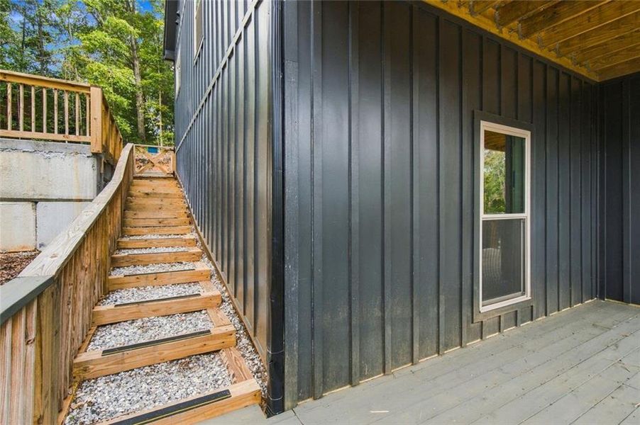 Exterior details and patio area of a home in , Demorest (Image 23). Exterior details and patio area of a home in , Demorest (Image 23).