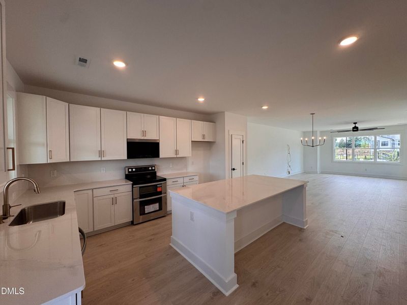 Furnished interior view inside a new home in Page Townes, Morrisville (Image 9).