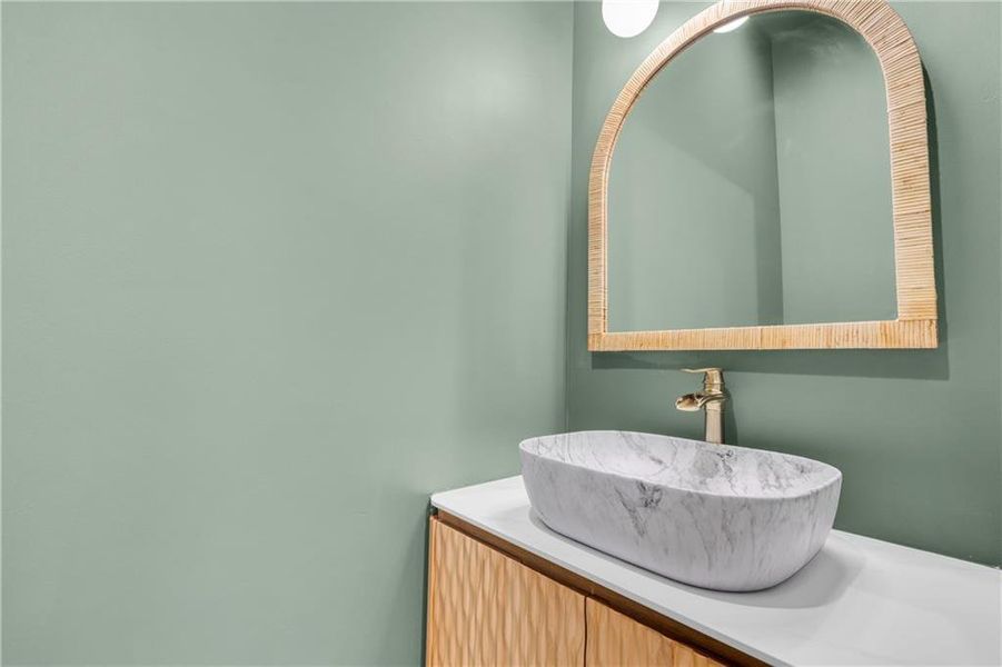 Close-up of interior finishes inside a home in , Monroe (Image 72).