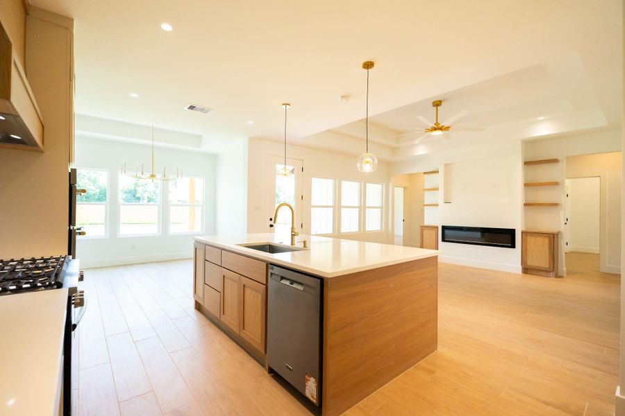 Furnished interior view inside a new home in , Pasadena (Image 10).