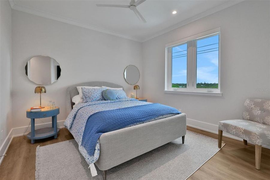 Furnished interior view inside a new home in , Flagler Beach (Image 66).
