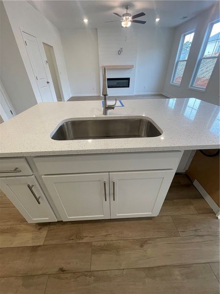 Close-up of interior finishes inside a home in Springwood Grove, Central (Image 8).