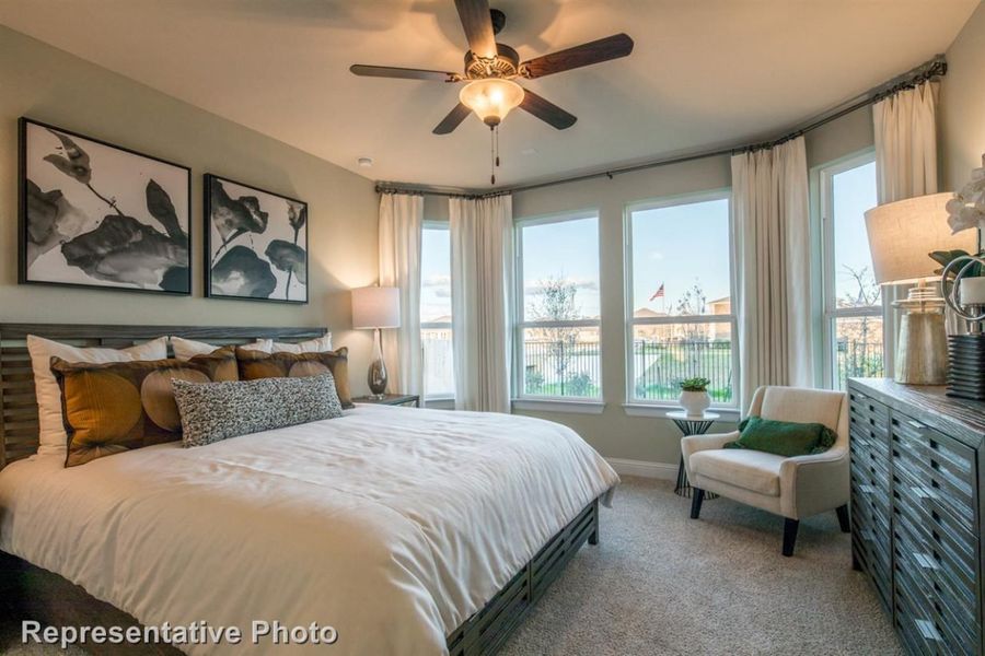 Representative furnished interior of a home built from the Hymeadow 2595 by Brohn Homes in Hymeadow, Maxwell (Image 16).