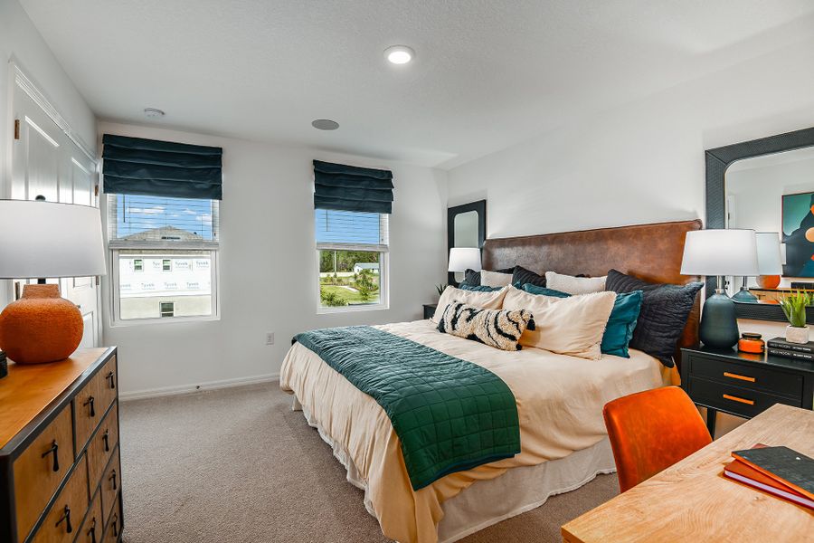 Furnished interior view inside a new home in The Townhomes at Azario Lakewood Ranch, Bradenton (Image 4).