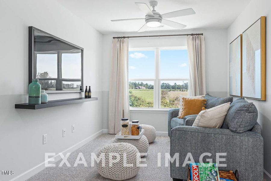 Furnished interior view inside a new home in Tobacco Road, Angier (Image 20).