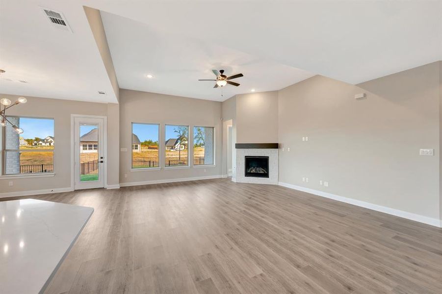 Spacious, unfurnished interior of a new home in Northshore at Lakewood Village - Classic Series, Lakewood Village (Image 25).