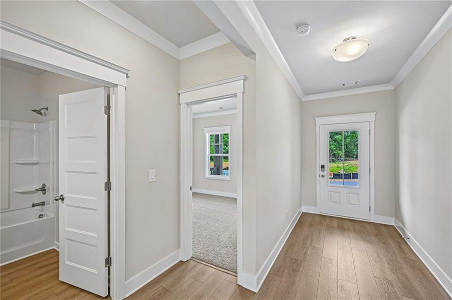 Spacious, unfurnished interior of a new home in Fowler Farms, Auburn (Image 45).