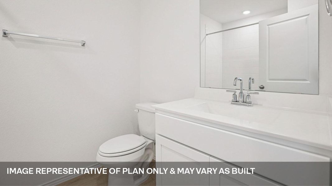 Close-up of interior finishes inside a home in Carillon, Manor (Image 10).