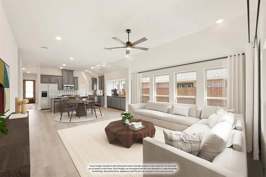 Furnished interior view inside a new home in Maplewood, Glenn Heights (Image 7).