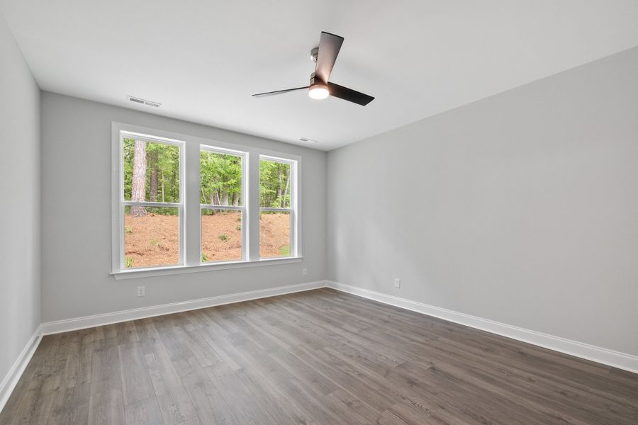 Representative unfurnished interior of a home built from the The Ellery by RobuckHomes in Baylee Ridge, Selma (Image 54).