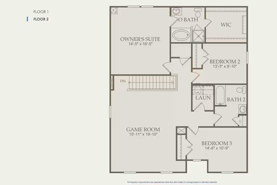Floor Plan - 2nd