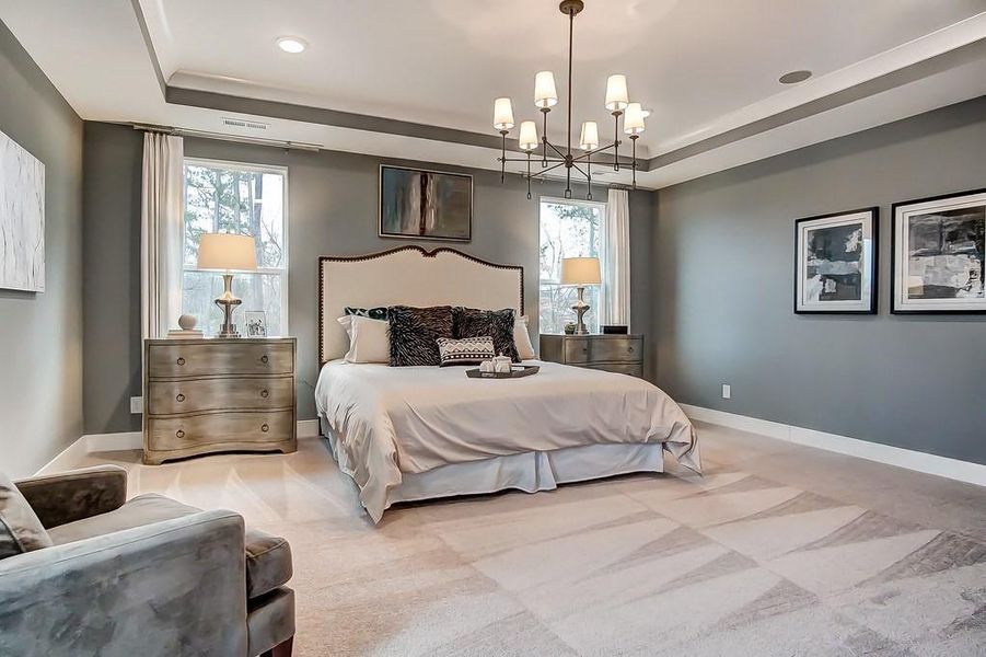 Furnished interior view inside a new home in , Pendergrass (Image 12).
