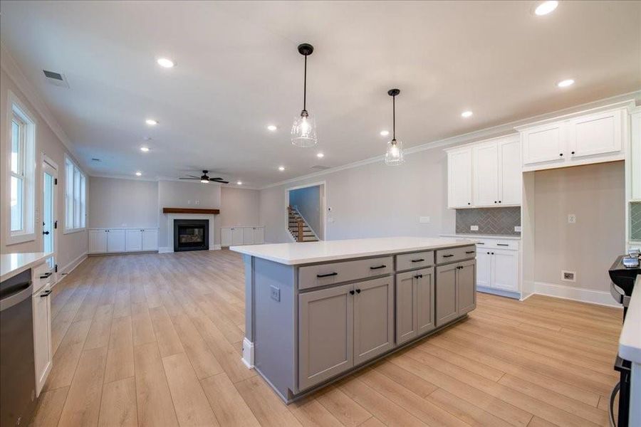 Furnished interior view inside a new home in Autumn Brook, Canton (Image 18).