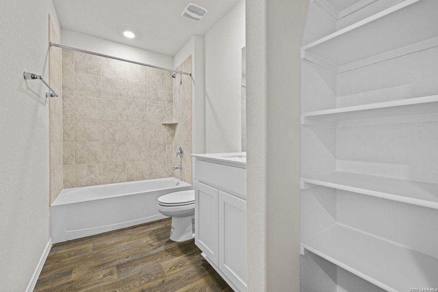 Furnished interior view inside a new home in Redbird Ranch, San Antonio (Image 5).
