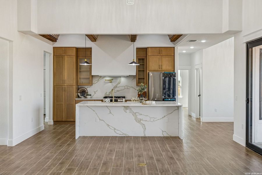 Furnished interior view inside a new home in , Floresville (Image 6).