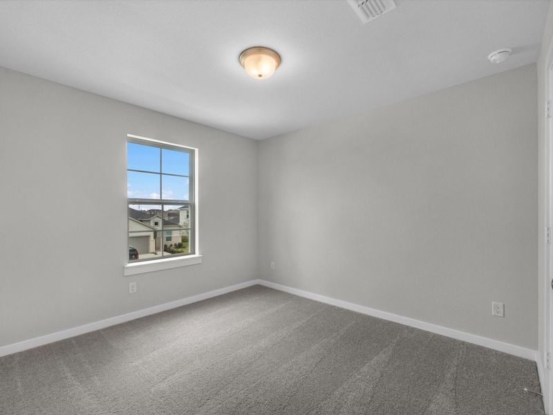 Spacious, unfurnished interior of a new home in Mason Woods, Cypress (Image 11).