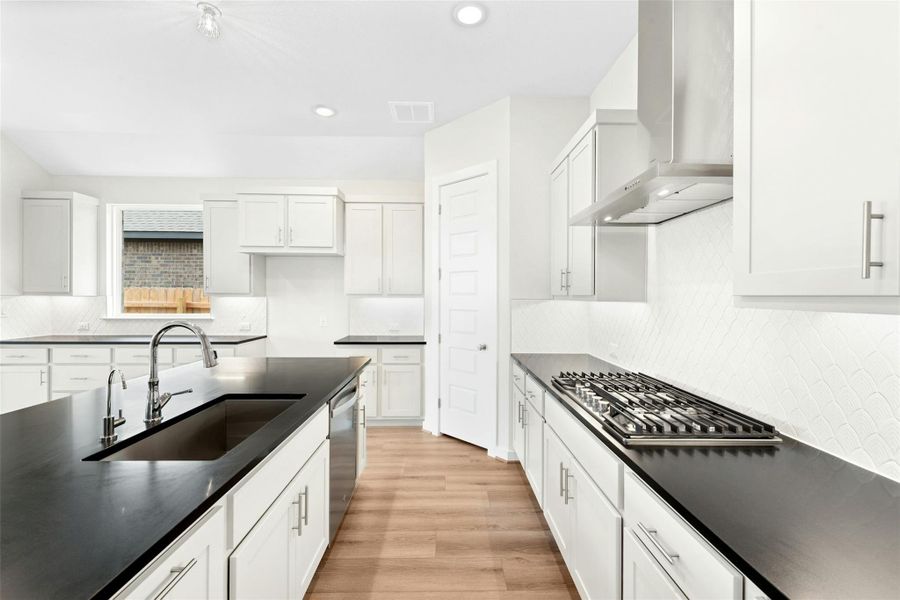 Furnished interior view inside a new home in University Heights, Round Rock (Image 4). Furnished interior view inside a new home in University Heights, Round Rock (Image 4).